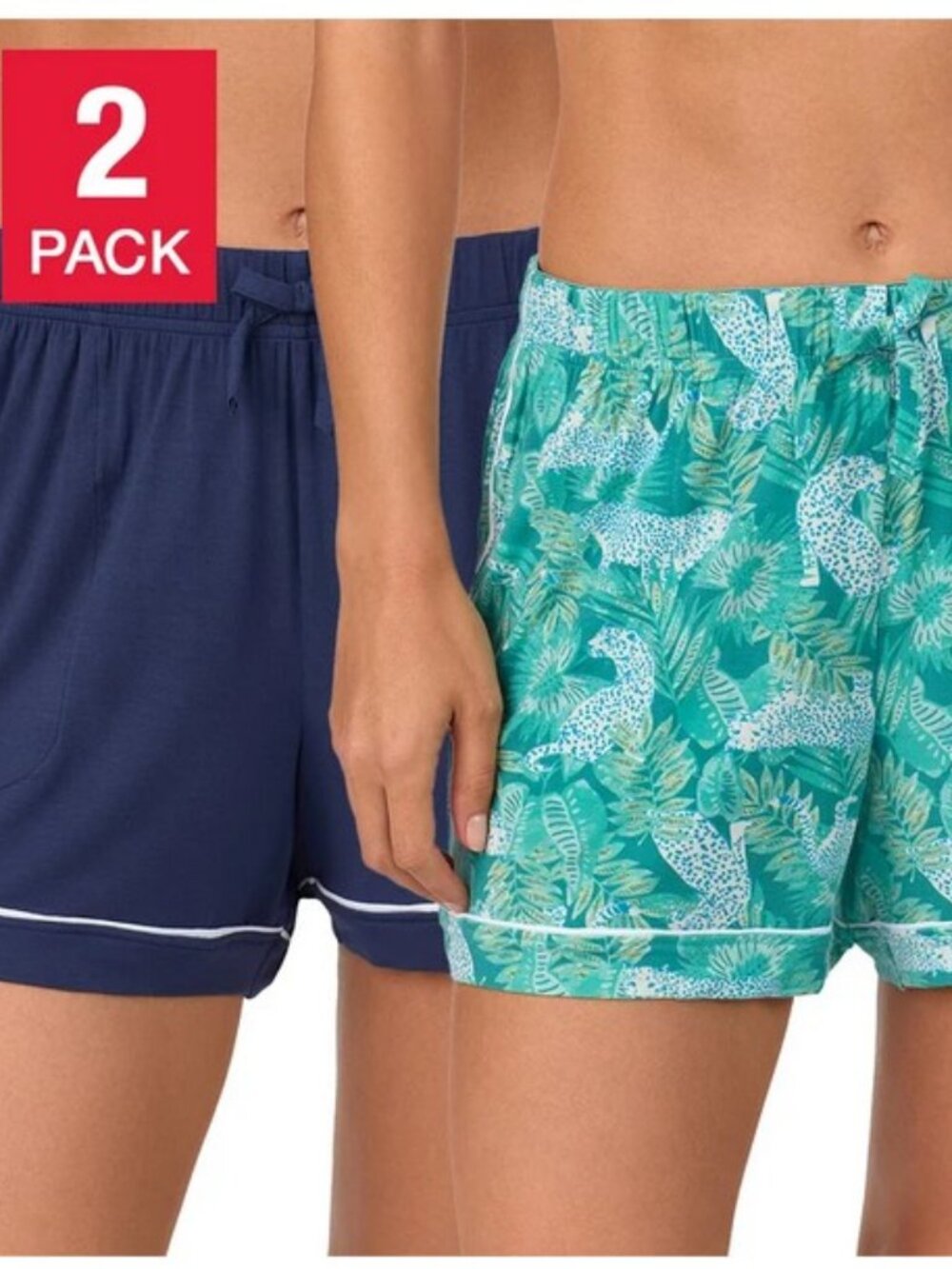 Room Service Women's Lounge Short, 2-pack NEW